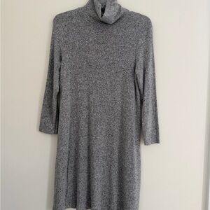 American Eagle Outfitters Heather Gray Knit Turtleneck